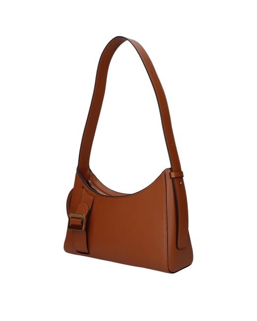 Boyy Brown Shoulder Bags For /Cognac Leather
