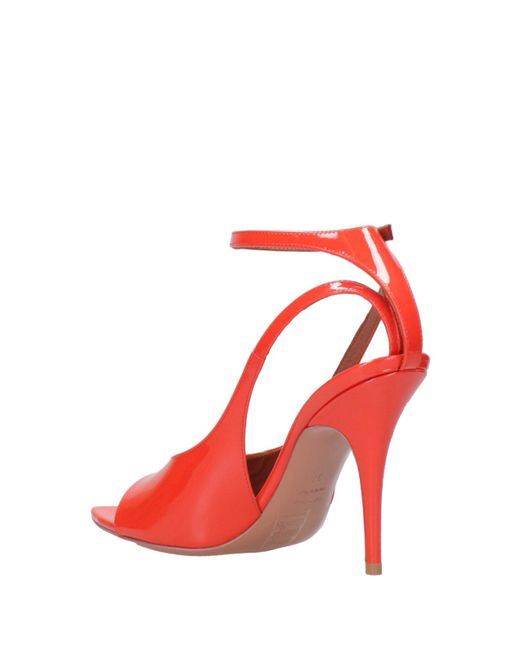 Castagna Red Sandals
