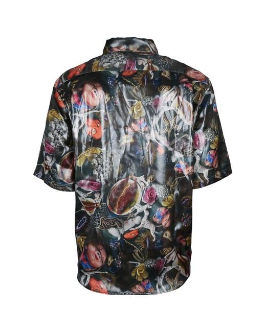 Acne Black Camicia for men