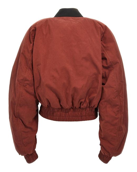 ANDAMANE Red Sierra Puffer Jackets