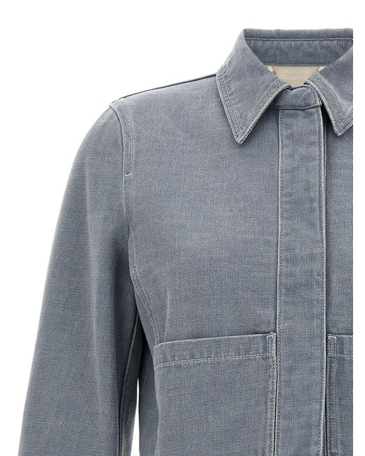 Fendi Blue Go-To' Jacket