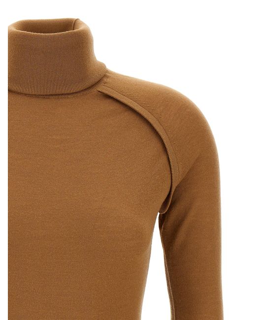Suéter 'Piping' Victoria Beckham de color Brown
