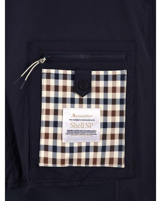 Abrigos Aquascutum de color Blue