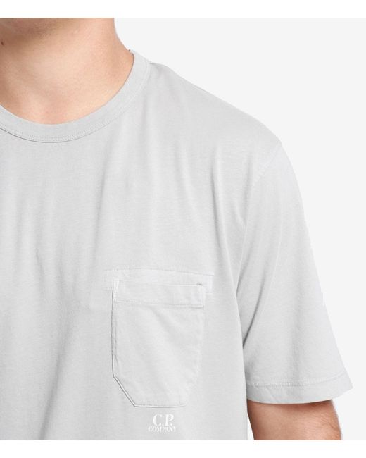 C P Company White T Shirts And Polos