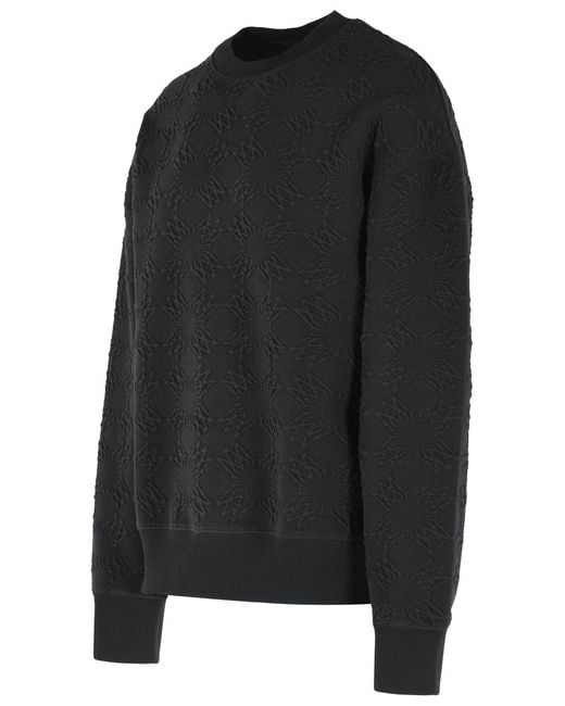 Amiri Black 'Ma Quad' Cotton Blend Sweatshirt for men