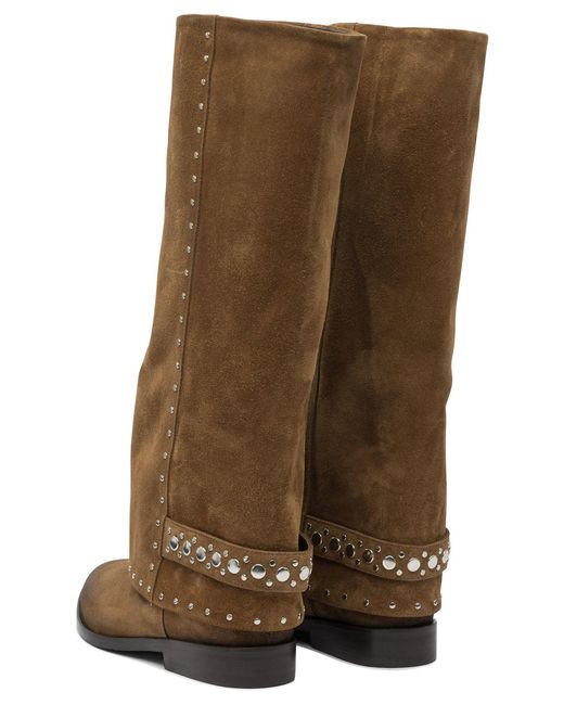 Strategia Brown Rubber Boots