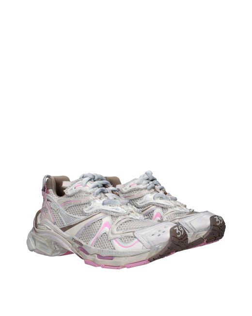 Balenciaga Gray Runner 2 Sneakers/ Fabric