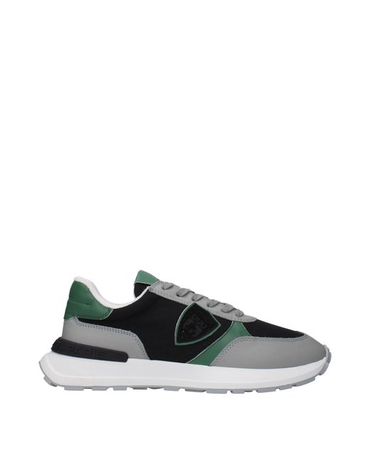 Philippe Model Sneakers Antibes Man Stoff schwarz/grün in Green für Herren