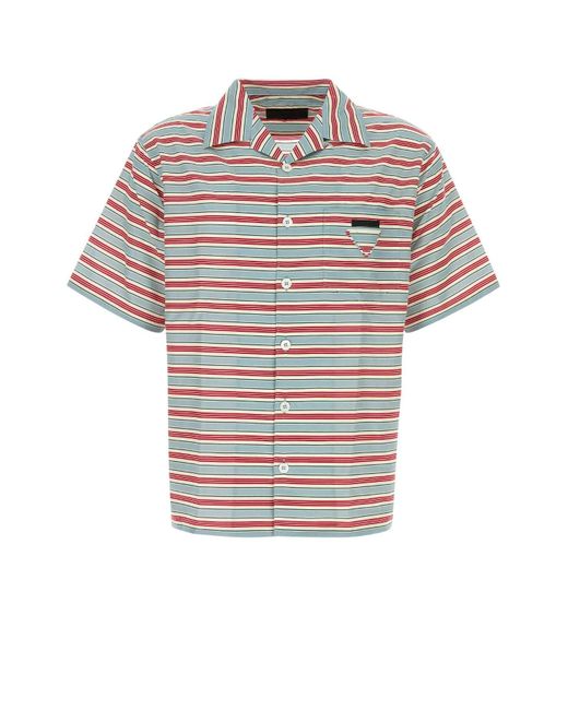 Prada Blue Shirts for men