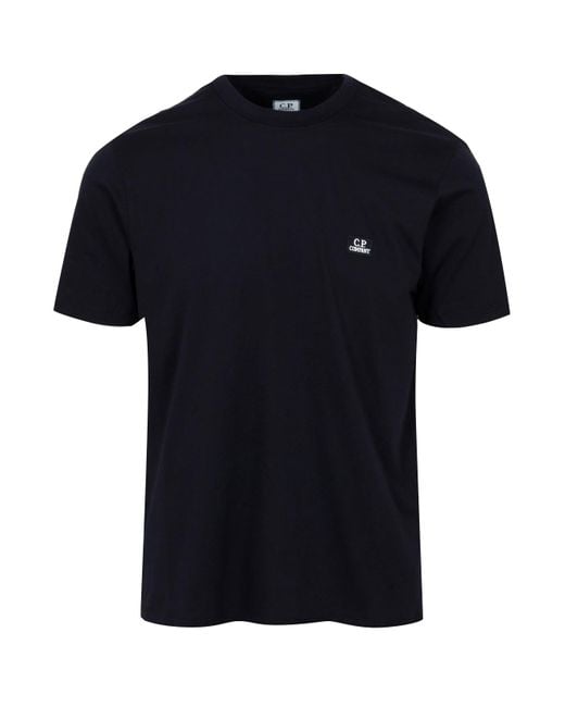 C P Company Black T Shirts And Polos