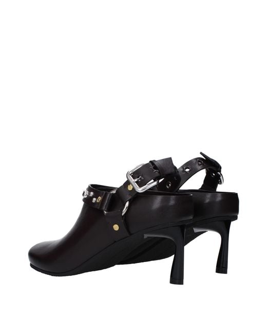 Stella McCartney Black Stella Mc Cartney Elyse Sandals Eco Leather/Coffee