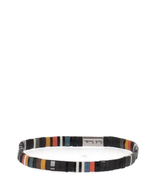 Paul Smith White Herrenarmband Flat Bead