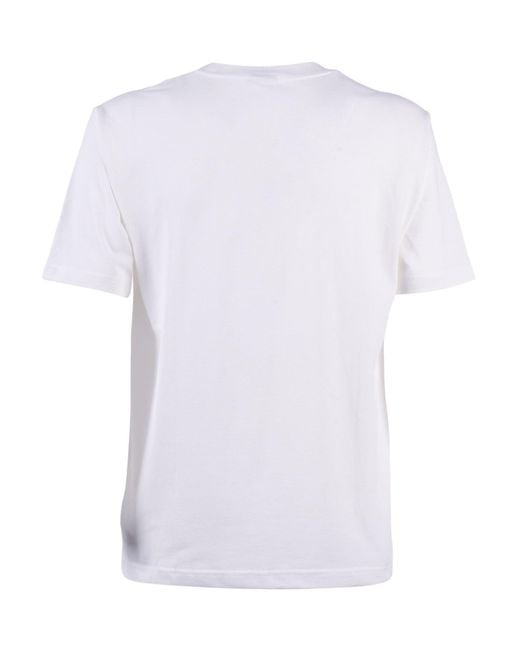 New Balance White Athletics Cotton T Shirt
