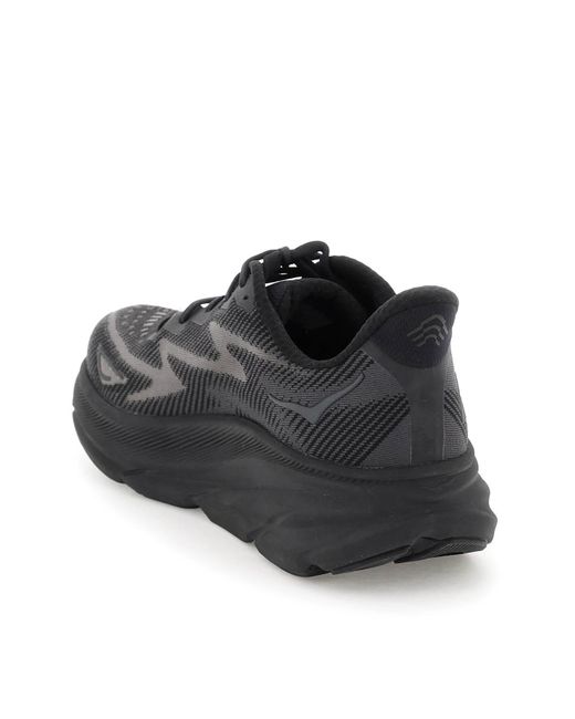 Zapatillas de zapatillas 'Clifton 9' Hoka One One de hombre de color Black