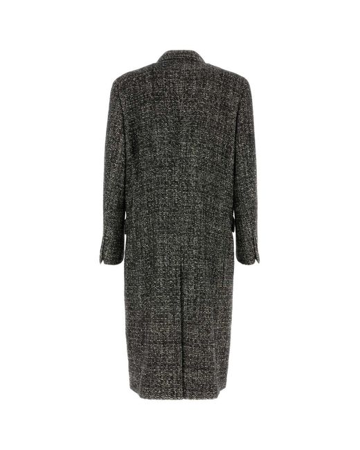 Dolce & Gabbana Black Dolce & Gabbana Coats for men