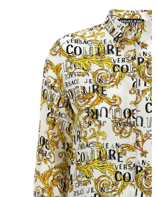 Versace Jeans Couture Multicolor Logo -Hemd