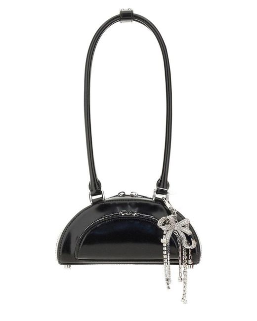 Self-Portrait Black Mini Shoulder Bag