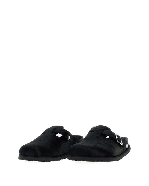 Birkenstock Black Boston Pony Like Fur Exq 1774