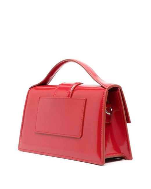 Jacquemus Red Le Bambino Leather Handbag