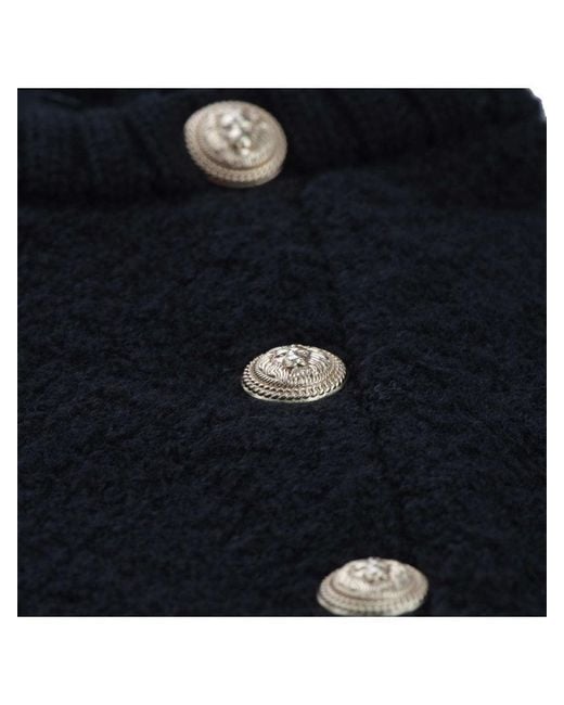 Balmain Black Shirt With Buttons