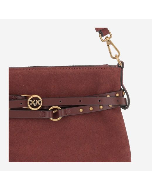 Pinko Purple Shoulder Bag Mini Belt Bag