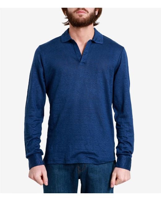 Gran Sasso Blue T Shirts And Polos for men