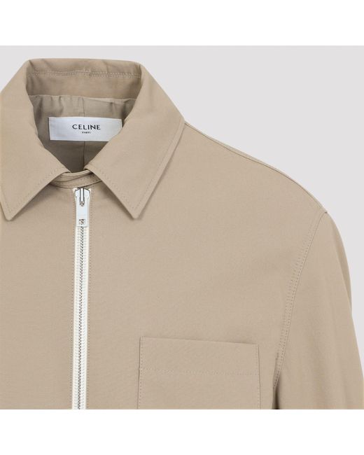 Céline Natural Cotton Jacket