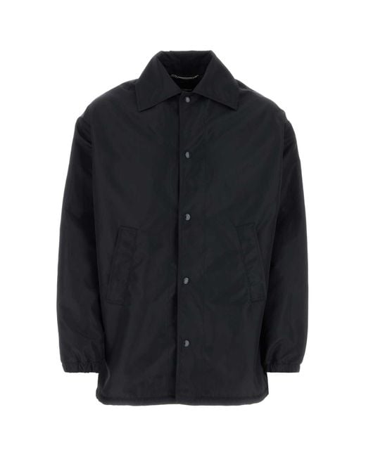 Dolce & Gabbana Black Midnight Nylon Jacket