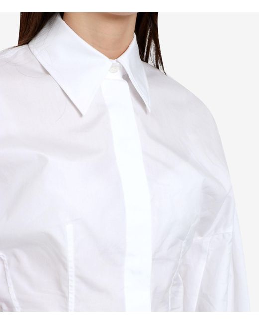 Sportmax Shirts Wit in het White