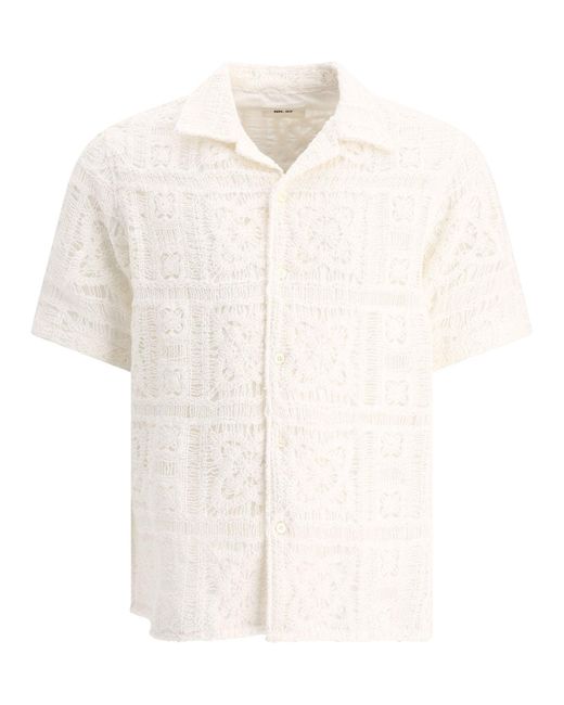 NN07 NN07 "Julio Crochet" Hemd in White für Herren