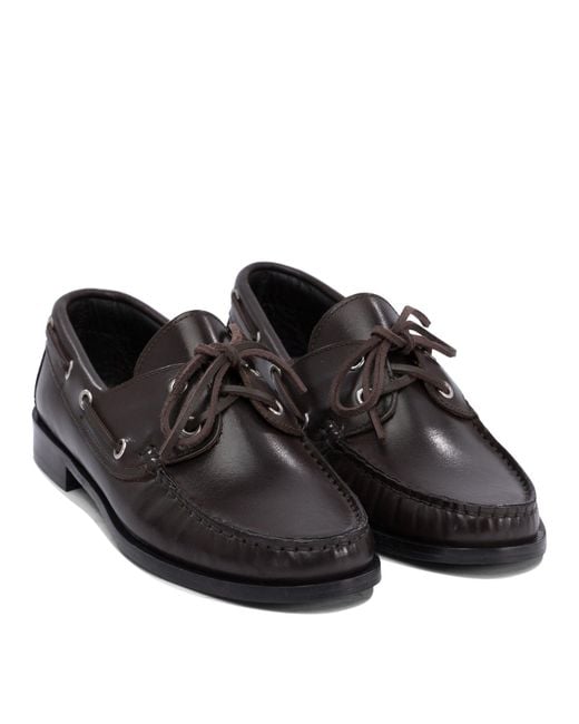 Aeyde Black "Harris" Loafers