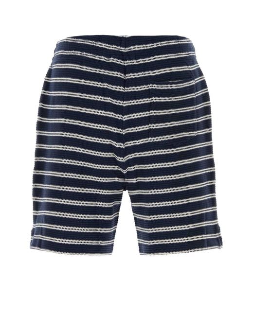 Polo Ralph Lauren Blue Stripes Shorts for men