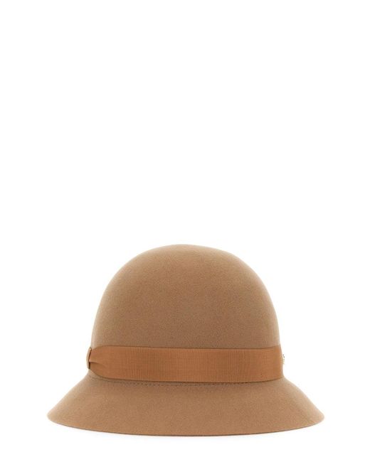 Helen Kaminski Brown Cloque Etta