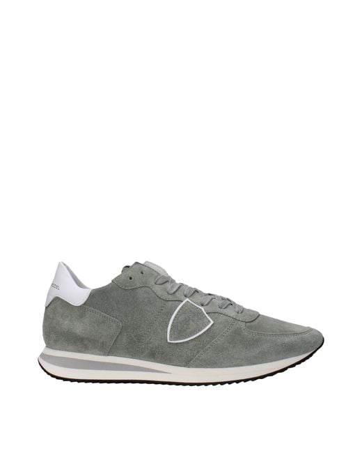 Sneakers Modello Philippe Rtpx Suede Verde/Bianco di Philippe Model in Gray da Uomo