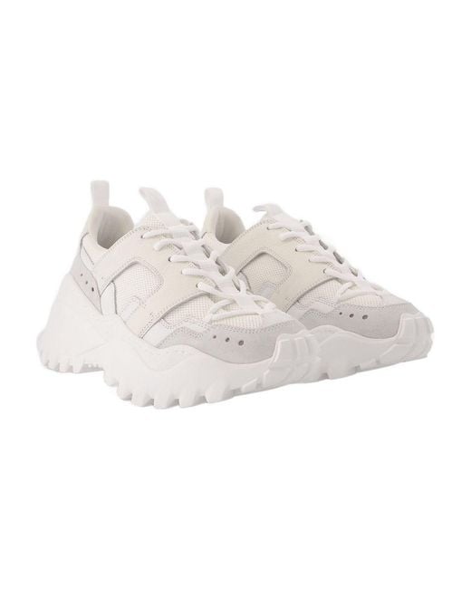 AMI White New Lucky 9 Sneakers