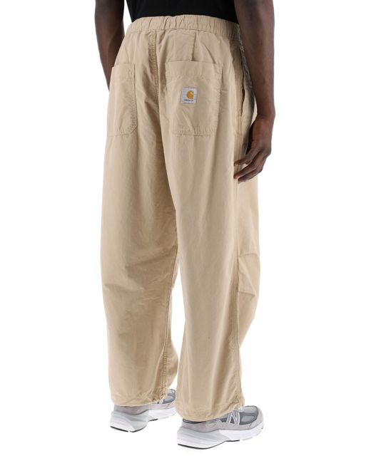 CARHARTT Pantalones de Judd de pierna ancha Wip Carhartt de hombre de color Natural
