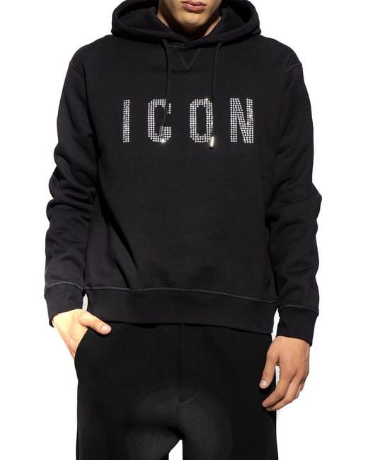 DSquared² Black Sweatshirt for men