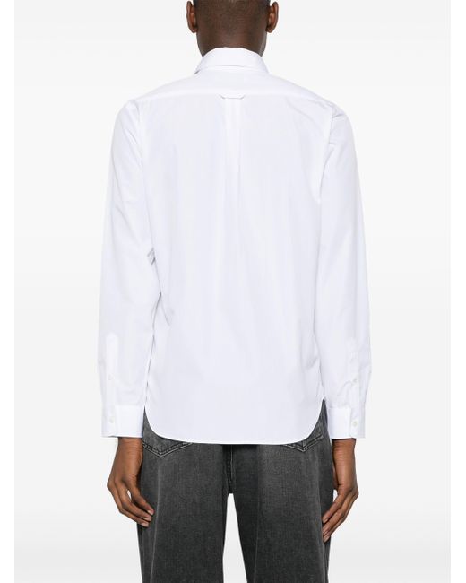 Maison Kitsuné Katoenen T-Shirt in het White voor heren