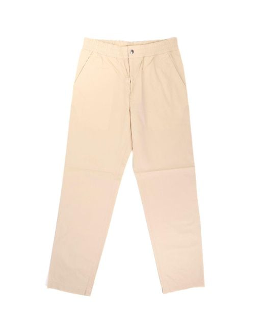 Maison Kitsuné White Trousers for men