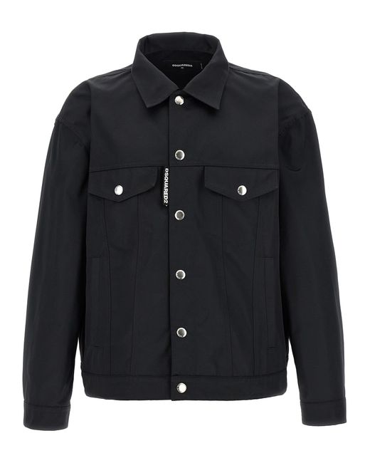 DSquared² 'ooit Jean D2' Jas in het Blue voor heren
