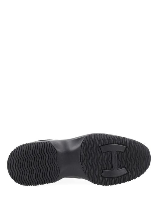 Hogan Black Interactive Sneaker