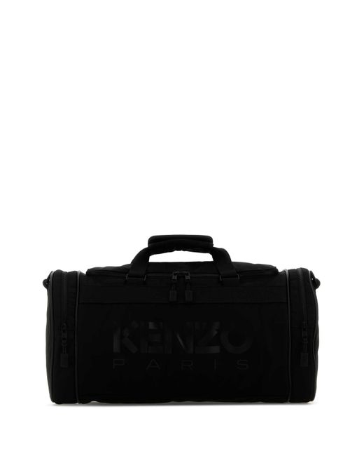 KENZO Black Polyester Travel Bag