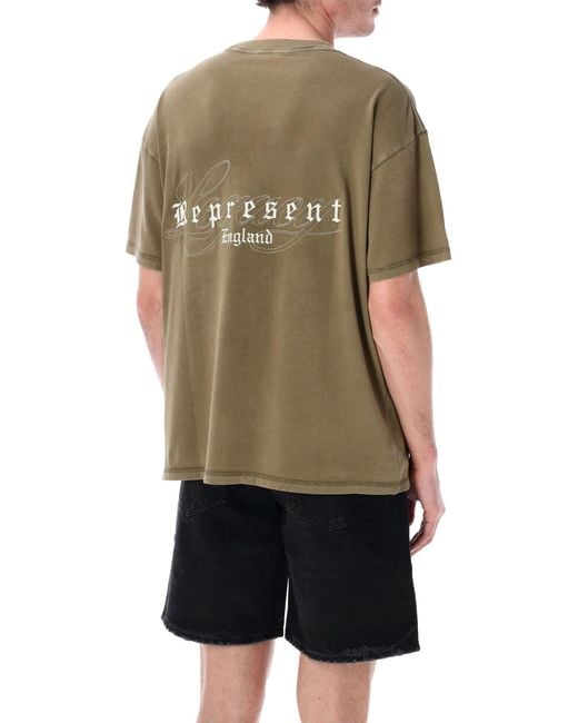 Represent Green England Legacy T-Shirt for men