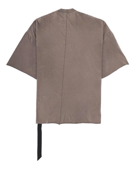 Rick Owens Gray T Shirt "Tommy T"