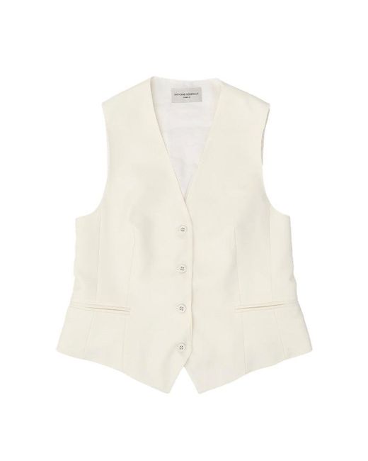 Officine Generale Natural Jackets Beige