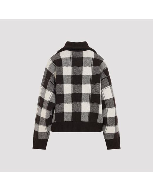 Golden Goose Deluxe Brand Black Rachelle Wool Cardigan