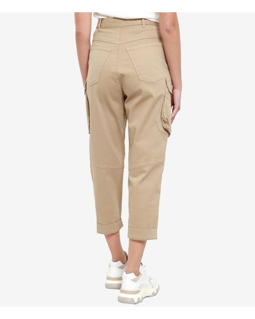 Semicouture Semicouderbroek Brown in het Natural