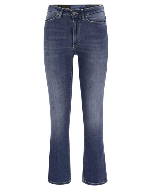 Dondup Blue Dy Jeans Super Skinny Bootcut