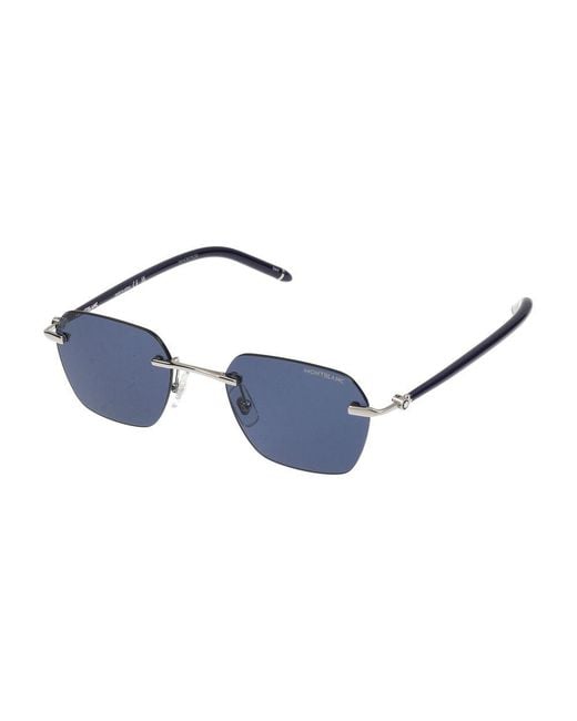 Montblanc Blue Sunglasses Mb0270 S /21/145 for men