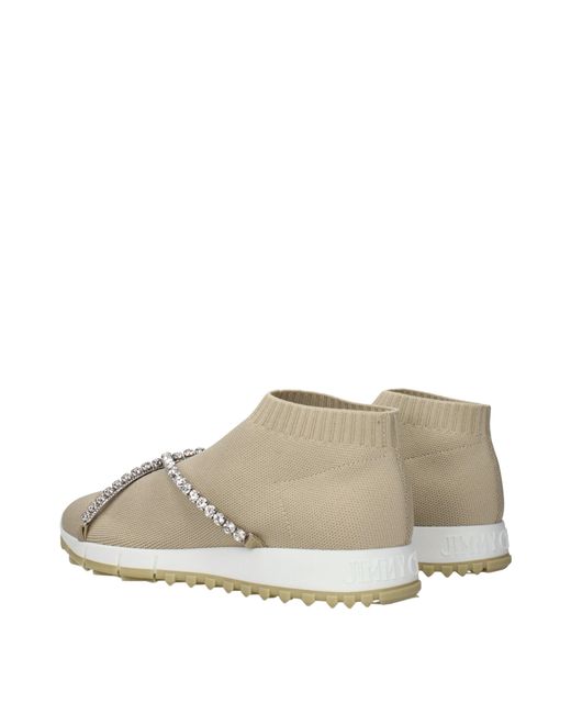 Jimmy Choo Natural Slip On Torri Fabric/Sand